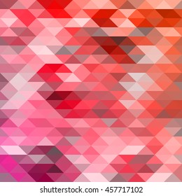 Vector abstract background pattern with triangle. Mosaic effect