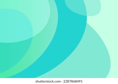 Fondo abstracto vectorial, perfecto para el diseño de fondo, menta borrosa, púrpura, verde, formas, gradientes, verano, turquesa, ilustración para su diseño gráfico