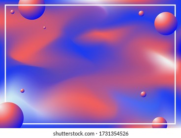 vector abstract background, pink and blue gradient background, modern abstract background