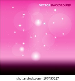  Vector abstract background pink and fresh bokeh