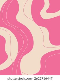 Vector abstract background with pink spots