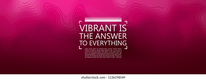 Vector abstract background. Pink with topographic map formats. Bright geometric background. Composition of liquid forms. Eps10 vector.