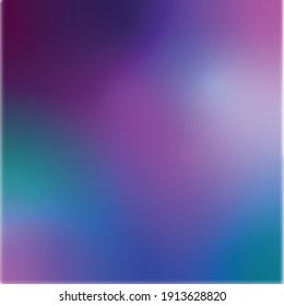 Vector abstract background. Purple halftones. Vibrant blue color.