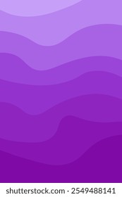 Vector abstract background with purple waves and wavy lines