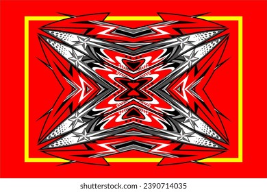 Vector abstract background racing design with unique line patterns and with bright color combinations,