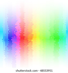 Vector abstract background, rainbow