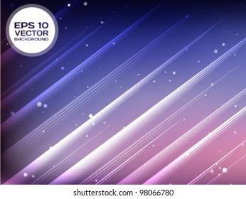 Vector Abstract Background With Rays