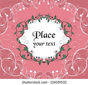 vector abstract background ready to place your art or text