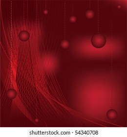 vector abstract background in red color