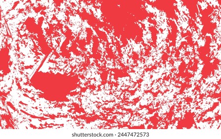 vector abstract background from red oil paint