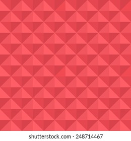 vector abstract background with red triangles