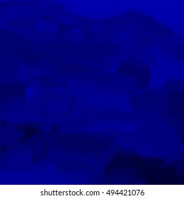 Vector abstract background of rich blue.