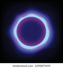 vector of abstract background ring sphere.