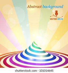 Vector abstract background for sample text