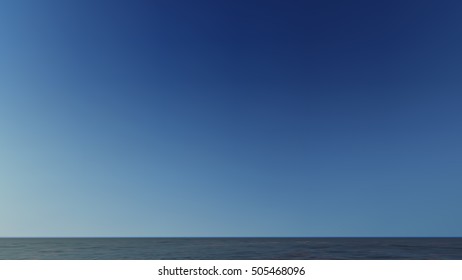 Vector abstract background with sea sunset