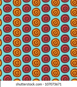 Vector abstract background. Seamless pattern with circles. Can be used for wallpaper, pattern fills, web page background, surface textures