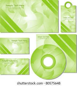 vector abstract background set