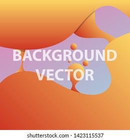 Vector abstract background set. Art template design for invitation card, front page, mockup brochure theme style, banner idea, book cover, booklet print, flyer sheet a4. Colorful grunge texture