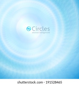 vector abstract background with shapes of circles