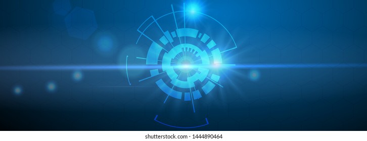 Vector abstract background shows the innovation of technology and technology concepts. Can be applied to your businesses.