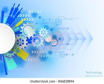Vector abstract background shows the innovation of technology and technology concepts.
Can be applied to your businesses.