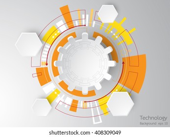 Vector abstract background shows the innovation of technology and technology concepts.
Can be applied to your businesses.