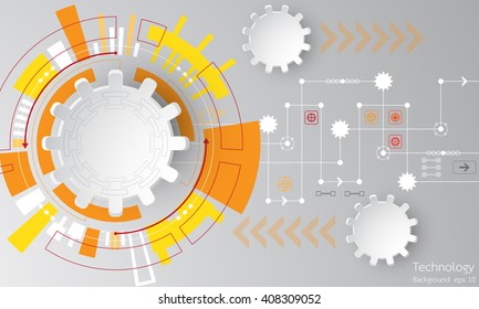 Vector abstract background shows the innovation of technology and technology concepts.
Can be applied to your businesses.