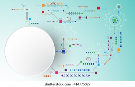 Vector abstract background shows the innovation of technology and technology concepts.
Can be applied to your businesses.
