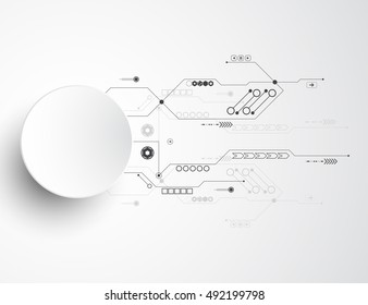 Vector abstract background shows the innovation of technology and technology concepts.
Can be applied to your businesses.