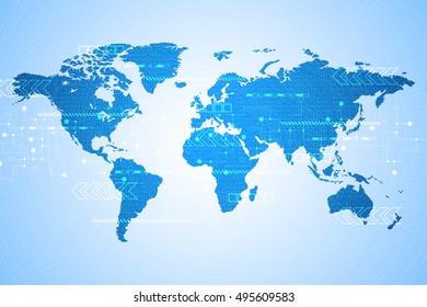 Vector abstract background shows the innovation of technology and technology concepts.
Can be applied to your businesses.