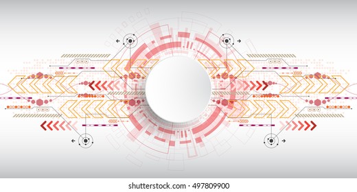 Vector abstract background shows the innovation of technology and technology concepts.
Can be applied to your businesses.