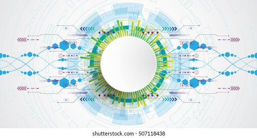 Vector abstract background shows the innovation of technology and technology concepts.
Can be applied to your businesses.