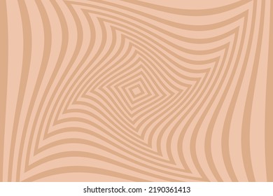 Vector abstract background. Simple illustration with optical illusion, op art.