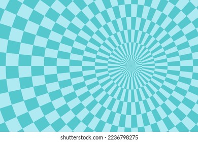 Vector abstract background. Simple illustration with optical illusion, op art.