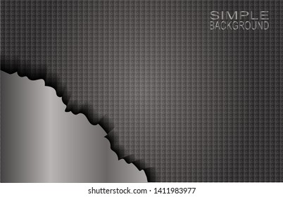 vector of abstract background, simple and modern design, gray, silver colors. Eps 10.