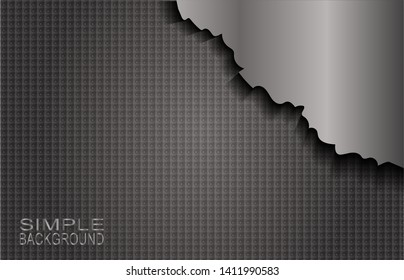 vector of abstract background, simple and modern design, gray, silver colors. Eps 10.