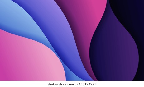 Vector abstract background with soft color and dynamic shadow on background .Vector background for wallpaper. Eps 10