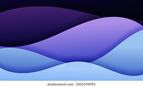 Vektorgrafik abstrakter Hintergrund mit sanfter Farbe und dynamischem Schatten auf Hintergrund .Vektorgrafik Hintergrund für Bildschirmhintergrund. EPS 10