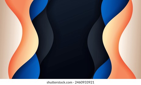 Fondo abstracto de Vector con color suave y sombra dinámica en el fondo. Fondo de Vector para el Fondo de pantalla. Eps 10