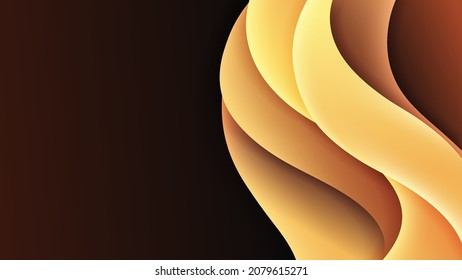 Vector abstract background with soft gradient color and dynamic shadow on background. Vector background for wallpaper. Eps 10