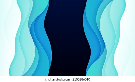 Vector abstract background with soft gradient color and dynamic shadow on background. Vector background for wallpaper. Eps 10