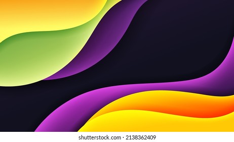 Vector abstract background with soft gradient color and dynamic shadow on background. Vector background for wallpaper. Eps 10