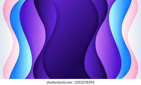 Vector abstract background with soft gradient color and dynamic shadow on background .Vector background for wallpaper. Eps 10