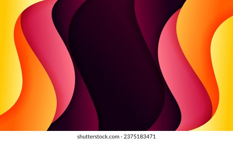 Vector abstract background with soft gradient color and dynamic shadow on background .Vector background for wallpaper. Eps 10