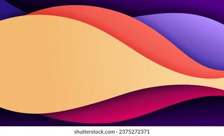 Vector abstract background with soft gradient color and dynamic shadow on background .Vector background for wallpaper. Eps 10