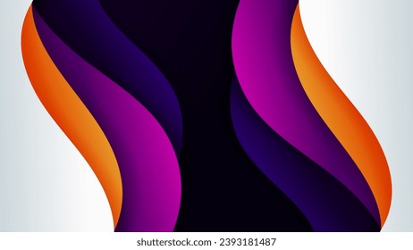 Vector abstract background with soft gradient color and dynamic shadow on background .Vector background for wallpaper. Eps 10