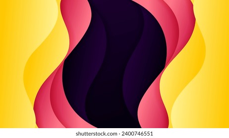 Vector abstract background with soft gradient color and dynamic shadow on background .Vector background for wallpaper. Eps 10