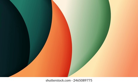 Vector abstract background with soft gradient color on background .Vector background for wallpaper. Eps 10