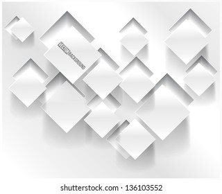 Vector abstract background square. Web Design