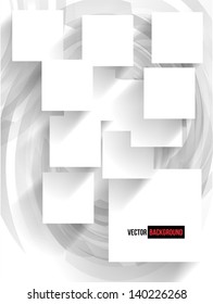 Vector abstract background square. Web Design